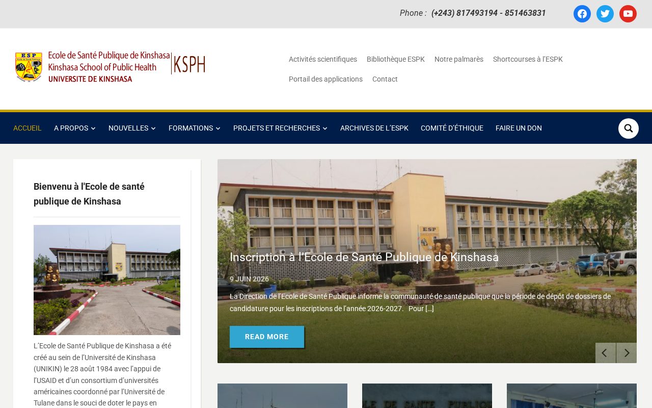 École de Santé Publique de Kinshasa